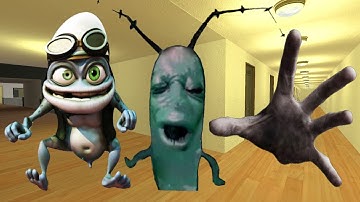 Crazy Frog, Plankton Aughh And Scary Hand in The Hole Nextbot Gmod