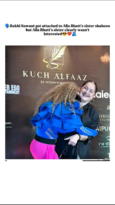 Rakhi forcefully attaching herself with Shaheen😎#rakhisawant #shaheenbhatt