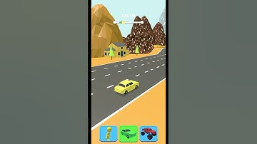 Car shape funny transfor game level 178#trending #gameplay #shortsviral