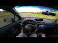 2021 subaru sti calm asmr pov drive