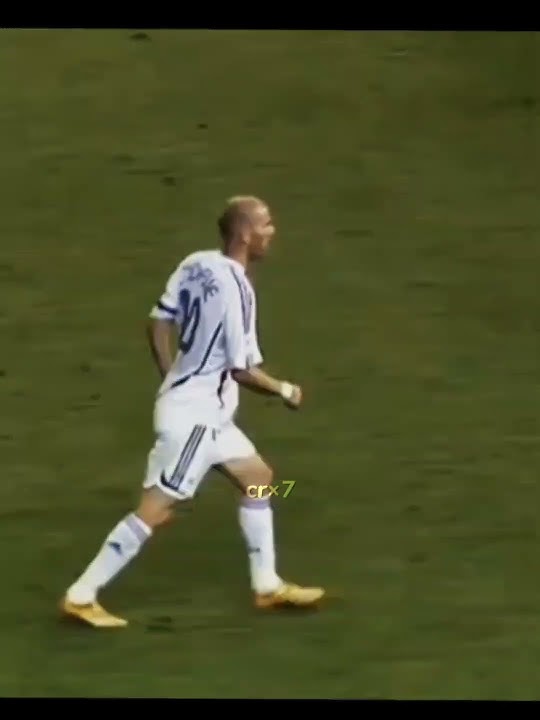 Zidan's sad moment