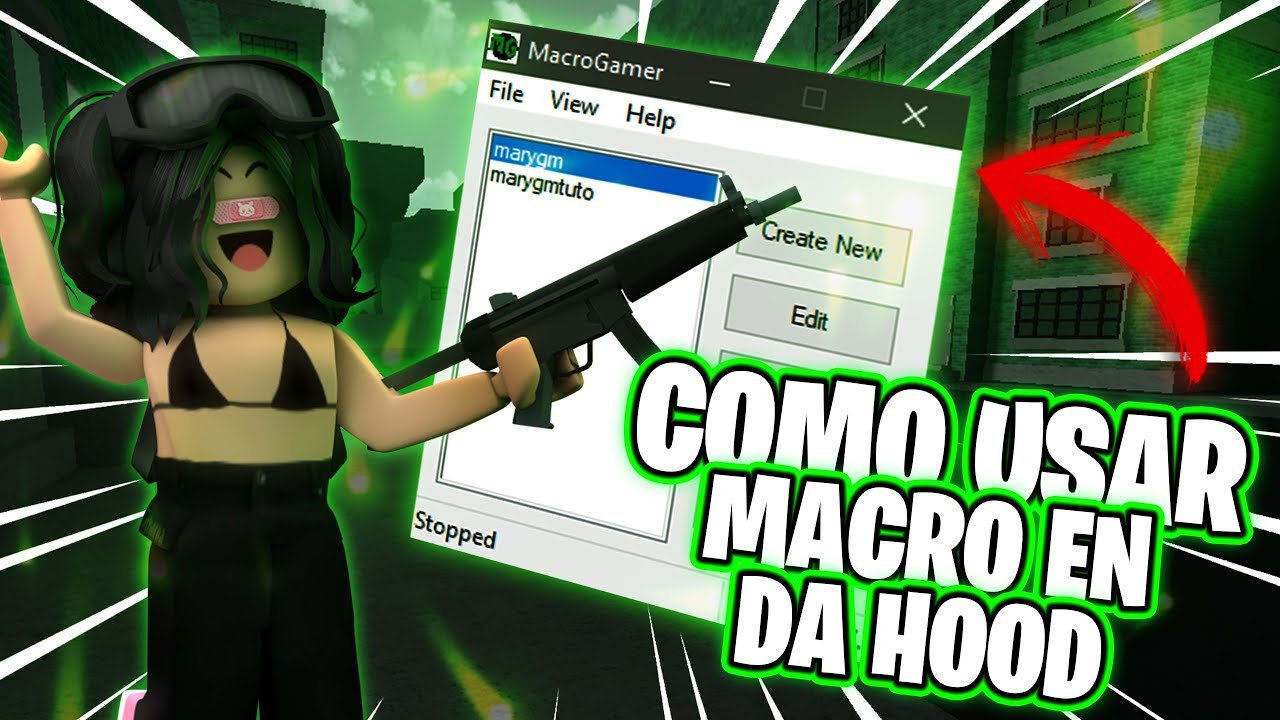 COMO USAR MACRO EN DA HOOD! 🧩 (LEGAL) - YouTube
