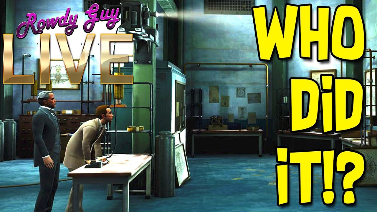 THE INVISIBLE HOURS LIVE! | VR Sundays with Rowdy #24 | Oculus Rift Gameplay