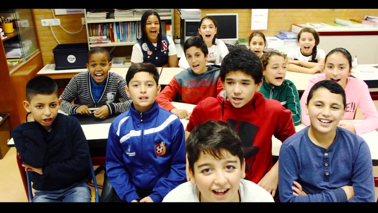 clip schoollied zonnewijzer