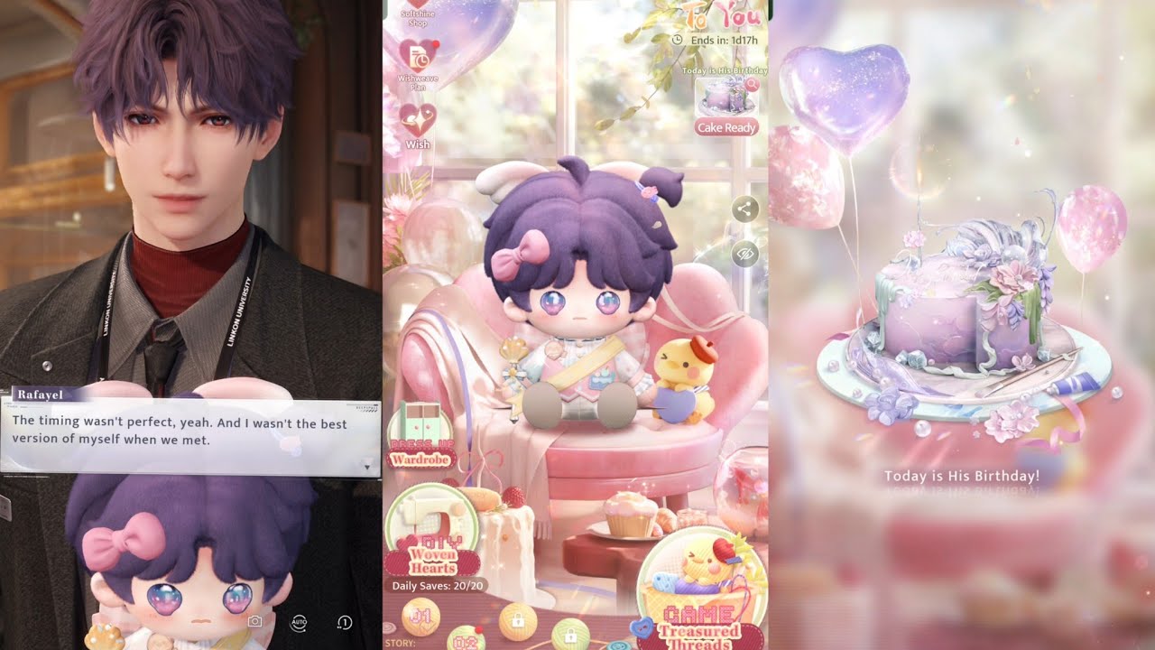 Where is Rafayel birthday cake plushie Love and Deepspace 戀與深空祁煜生日蛋糕娃娃 #HBDRafayel #lovenaddeepspace