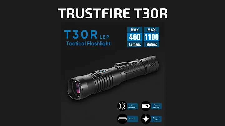 Trustfire T30R - LEP Flashlight - Almost A Mile Long Beam Distance?
