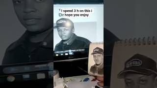 Dr Dre Portrait Drawing .