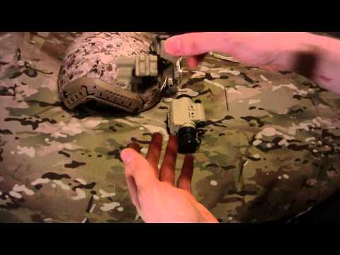 Cuanto a- montar su Armasight chispa a su casco