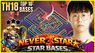 *NEVER 3 STAR*🔥TOWN HALL 18 Th18 WAR BASE With Link | TH18 LEGEND Base With Link | Clash of clans screenshot 1