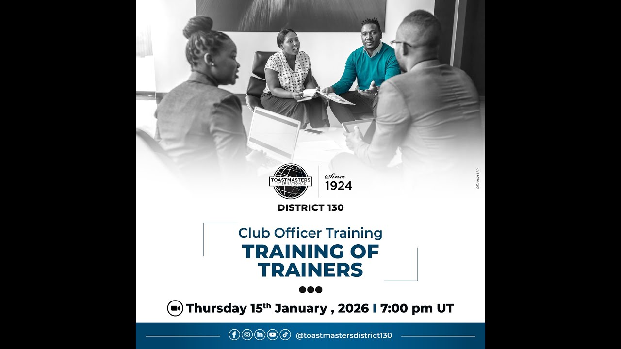 DISTRICT 130 - DIVISION AND AREA DIRECTORS TRAINING ROUND 2.