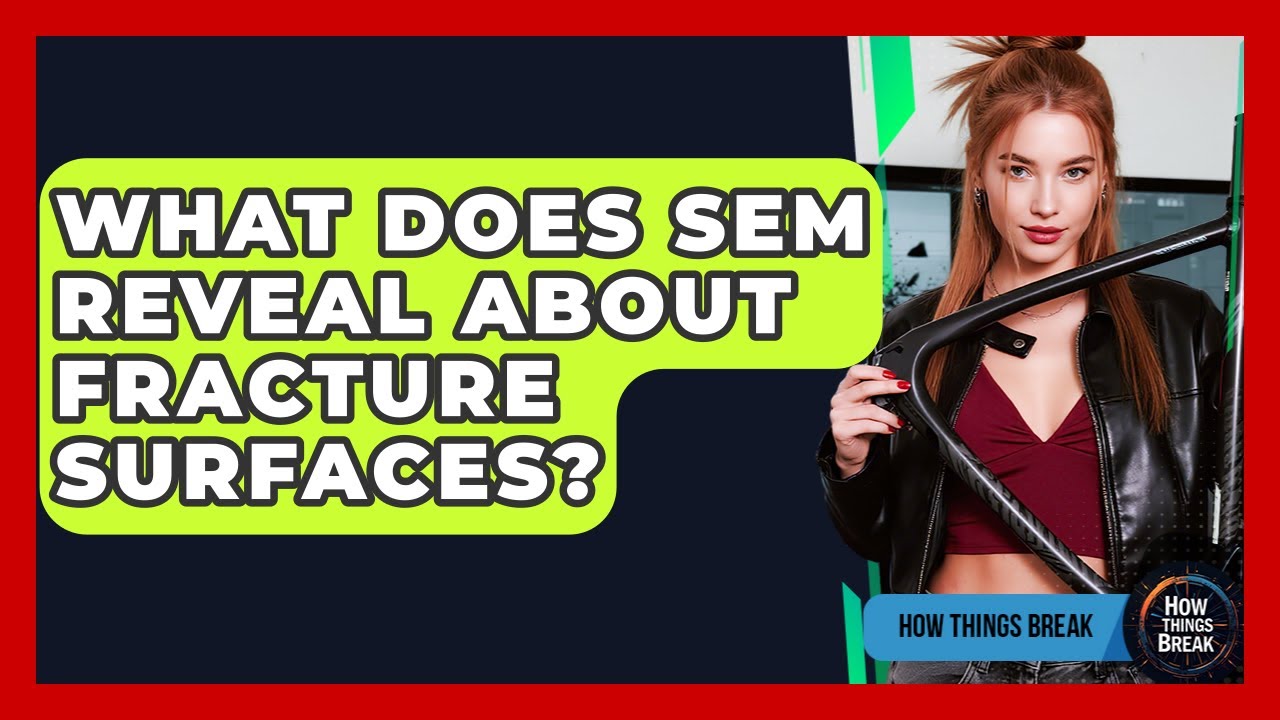 What Does SEM Reveal About Fracture Surfaces? - How Things Break