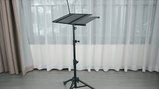 Hivexagon Tripod Projector Stand, Multi Function Projector Stand on Wheels and Standing Desk