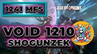 1241 MFS SHOGUNZEK 🦍 vs 1210 VOID - JOURNEY TO 1 BILLION POINTS!! SHO TIME 🍿