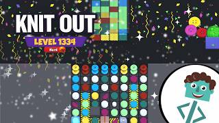 Knit Out Level 1334 | Hard | Walkthrough | No Boosters