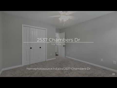 2537 Chambers Drive, Marietta, GA home video tour