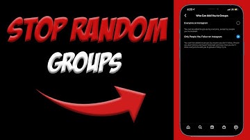 How To Stop People From Adding You To Groups on Instagram 📸| Stop Random Groups on Instagram