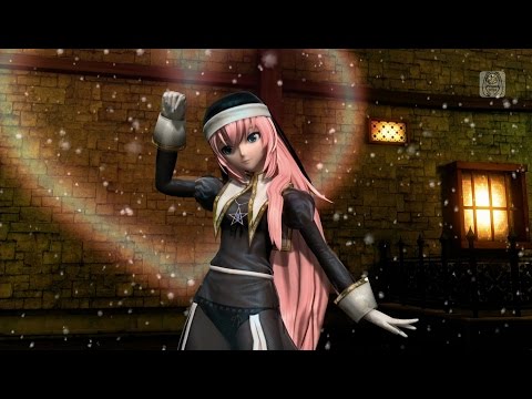 【透けDIVA／サイレンス】金の聖夜霜雪に朽ちて（Kogane no Seiya Sousetsu ni Kuchite）【Project DIVA Future Tone】
