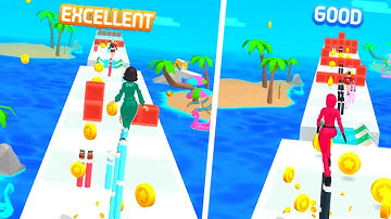 Dancing Race 🧚👰 All Levels Gameplay Trailer Android, iOS