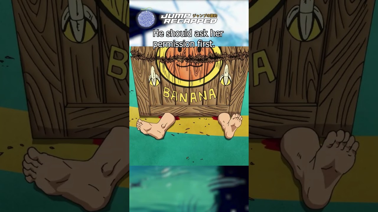 Getting crushed by a box of banana from the sky is a normal thing. 