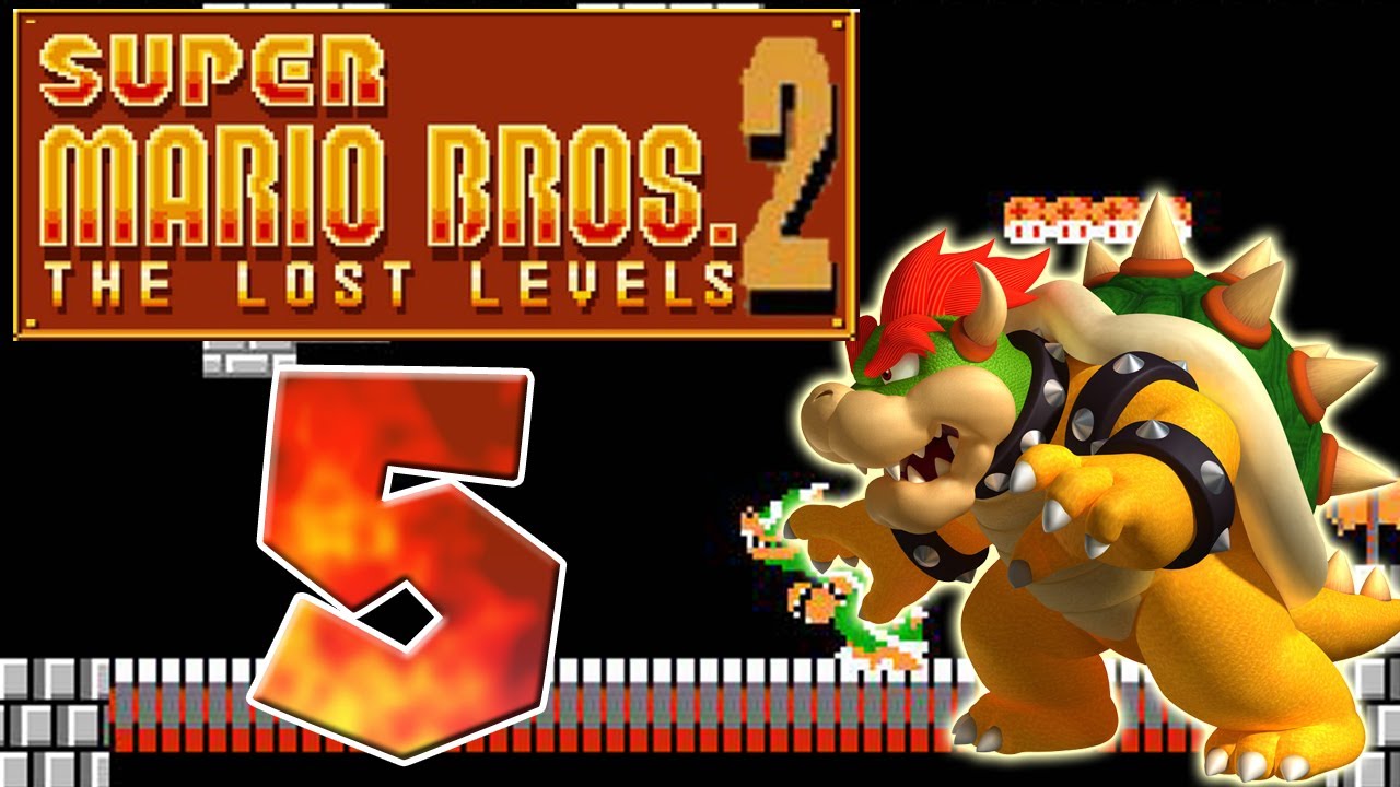 Lets Play Super Mario Bros The Lost Levels 2 - Part 5 (Final Part ...
