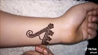 A Name Mehndi Design