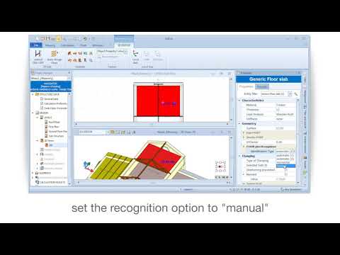 EdiLus Tutorial - Drawing a sloped slab - ACCA software
