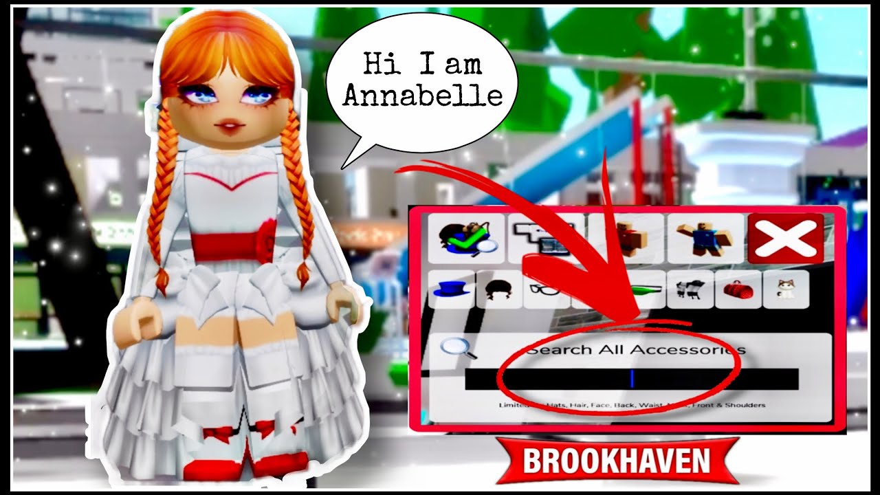 HOW TO BECOME ANNABELLE BROOKHAVEN ROBLOX YouTube