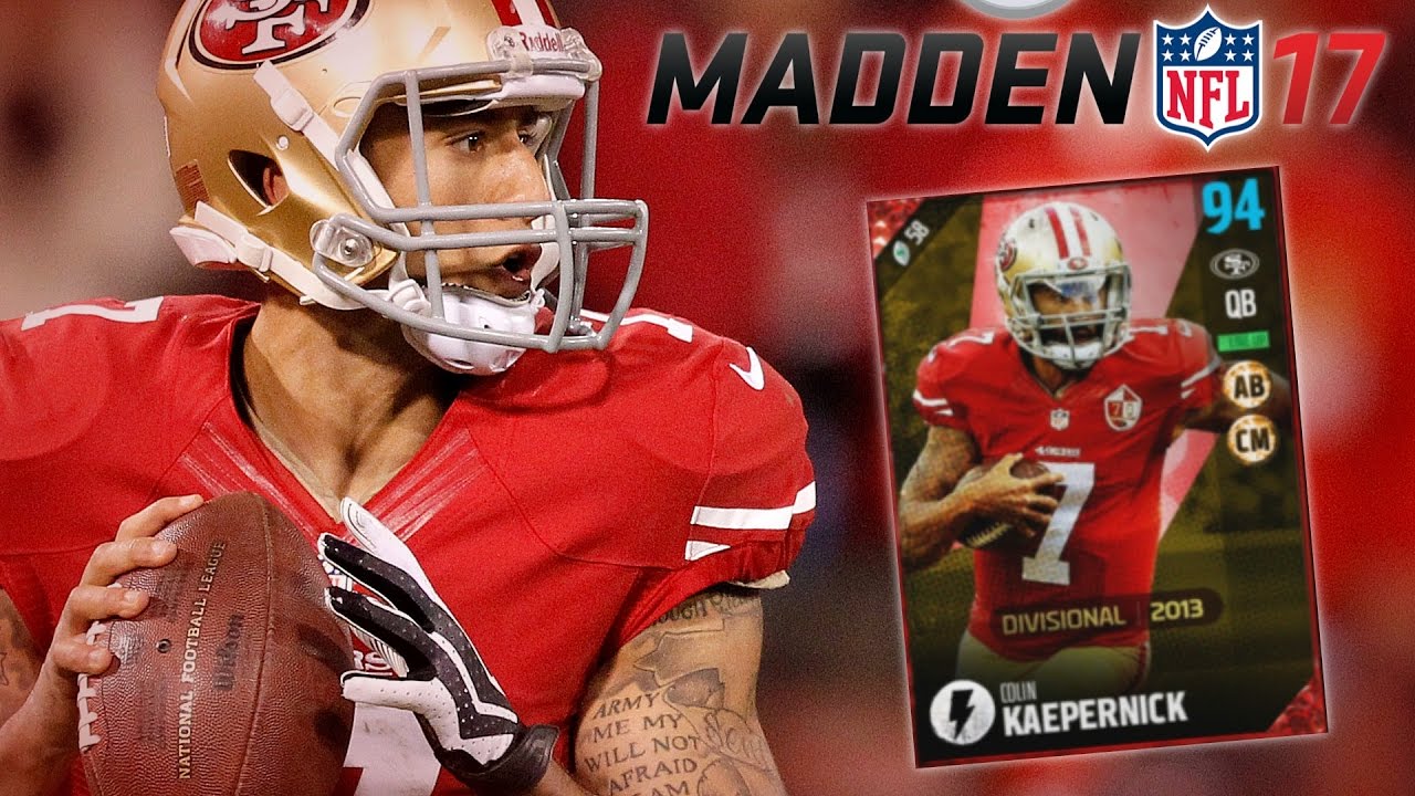 MUT 17 || 94 FLASHBACK COLIN KAEPERNICK THROWING DOTS!! || MADDEN 17 ULTIMATE TEAM
