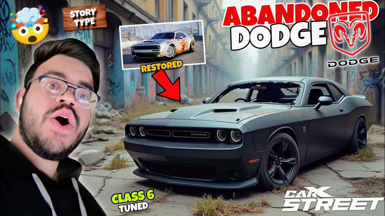 Found Abandoned Dodge Challenger (STR) | Update 1.13.0 | CarX Street Gameplay in Hindi