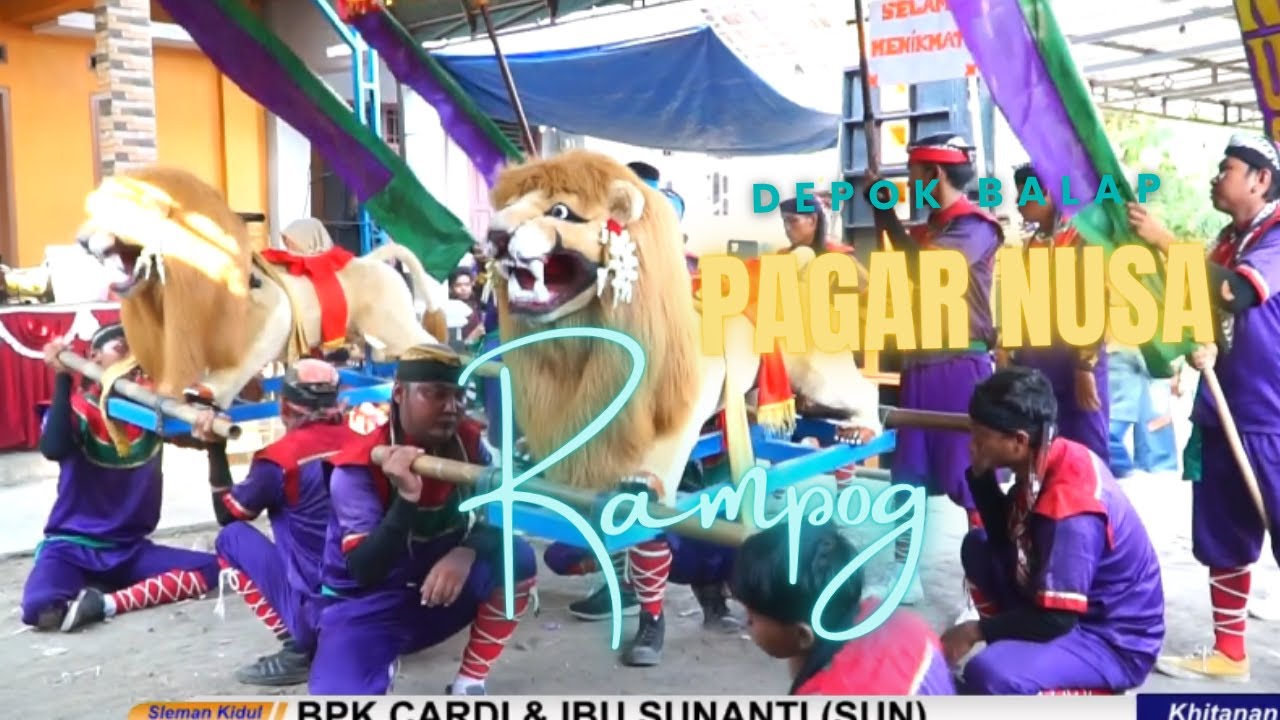 (RAMPOG) DEPOK BALAP PAGAR NUSA KHITANAN || NANG VINO || SLEMAN 17 OKT 2025