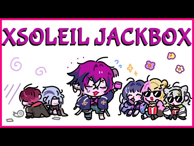 【JACKBOX XSOLEIL COLLAB】NEW YEAR'S EVE w/ XSOLEIL!【NIJISANJI EN | Doppio Dropscythe】のサムネイル