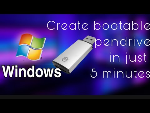 How to make a bootable pendrive in 5 min | bootable pendrive kaise banaye | Programming with honey