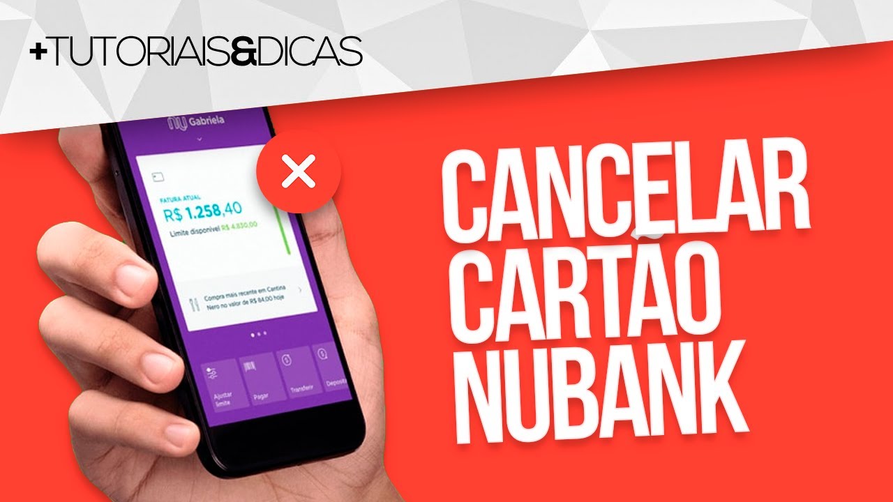 ❌ Como CANCELAR o CARTÃO de CRÉDITO NUBANK 