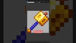 timelapse of blue & gold Minecraft texture pack #minecraft #minecrafttexturepack