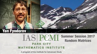 Yan Fyodorov (1.2) Counting equilibria in complex systems via random matrices, part 1.2
