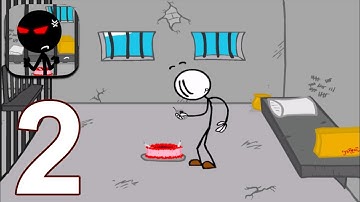 Escaping The Prison Henry Stickman - Gameplay Walkthrough Part 2 ( Androi / IOS )