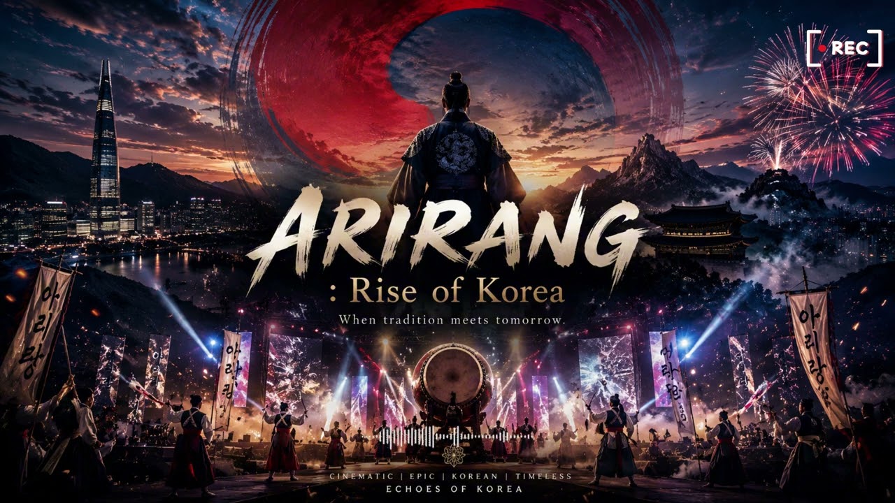 ARIRANG : Rise of Korea 🇰🇷 | Epic Korean Cinematic Music | Traditional Meets Tomorrow
