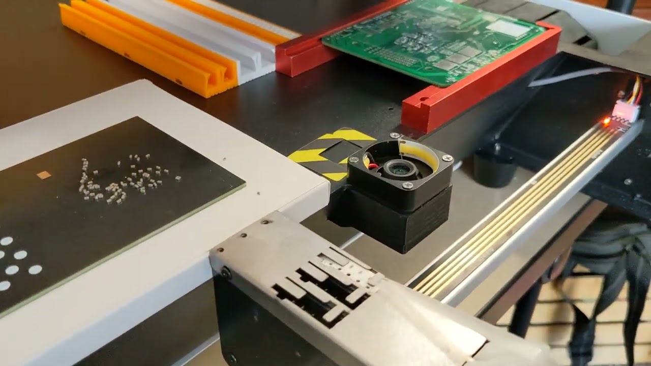 OPENPNP loose feeder - inexpensive T2 SMT machine