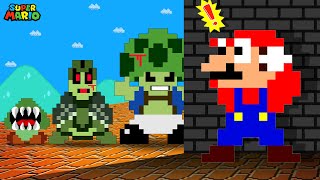 Super Mario Bros. But If Mario Survives The Zombie Apocalypse?? | Game Animation