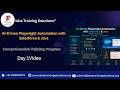 Playwright Automation with Salesforce Day1 video on 9th June 2026.