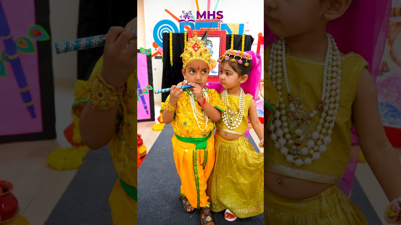 🌸 Our Little Krishnas & Radhas stole the show! 😍 