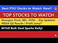 Mazagon Dock, BEL, RVNL, IREDA and MTAR Technologies shares latest news | Today's news