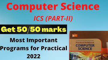 2nd Year Computer Practical 2022 Important Program|12th Year Computer Practical 2022 Guess
