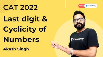 Last digit & Cyclicity of Numbers | quantitative aptitude for cat exam | CAT 2022 preparation