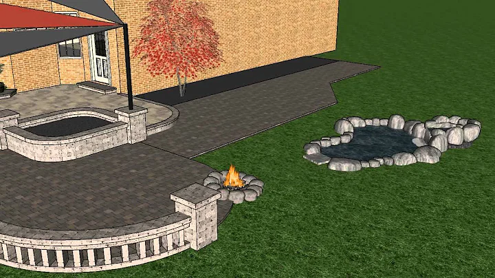 Dream Designs 360 - Back Paver Patio