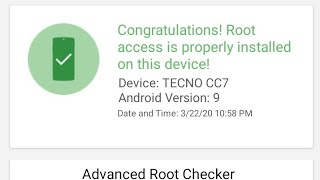 How to root Tecno Camon 12 CC7 By SHB