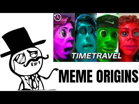 meme-origins:-the-"time-traveler"-meme-|-trophymemes