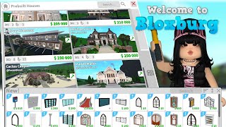 BLOXBURG HOUSE CATALOG UPDATE!