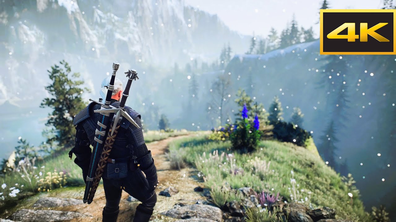 [4K60] The Witcher 3: Exploring Skellige | DreamShade Preset | Next Gen Mods - RTX 4090