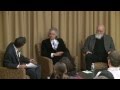 Five minutes of Daniel Dennett and Steven Pinker on: "can we become a more peaceful species?"
